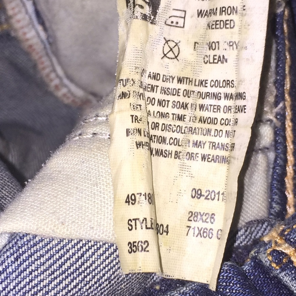 LEVIS JEANS - Picture 3 of 3